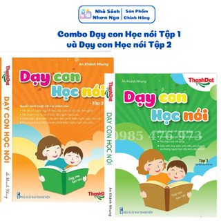 Combo dạy con học nói tập 1 và tập 2