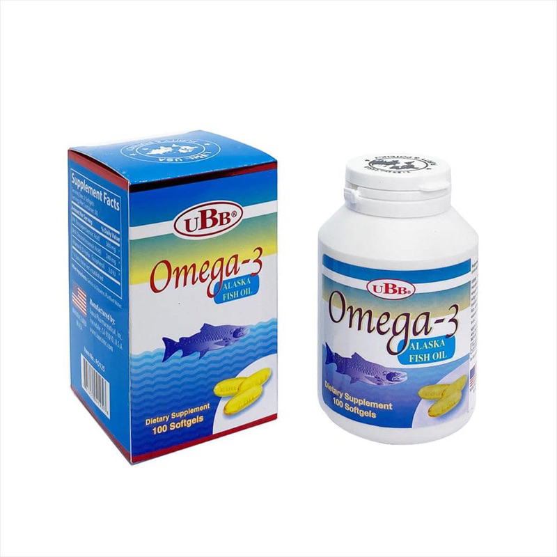 Omega-3 UBB ALASKA FISH OIL (Mỹ)