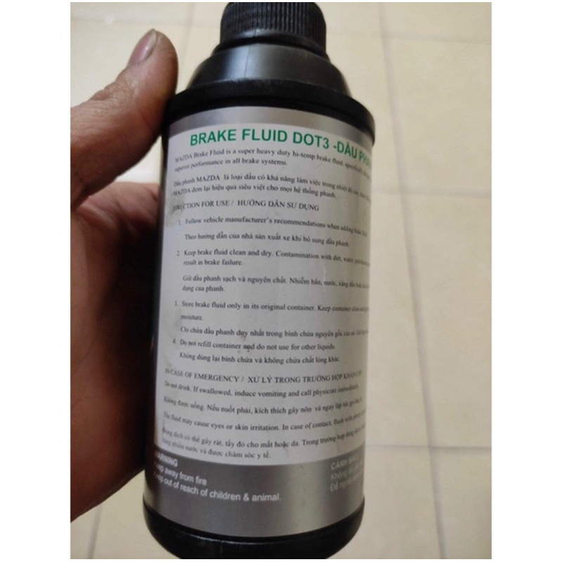 Dầu phanh mazda Dot3 chính hãng