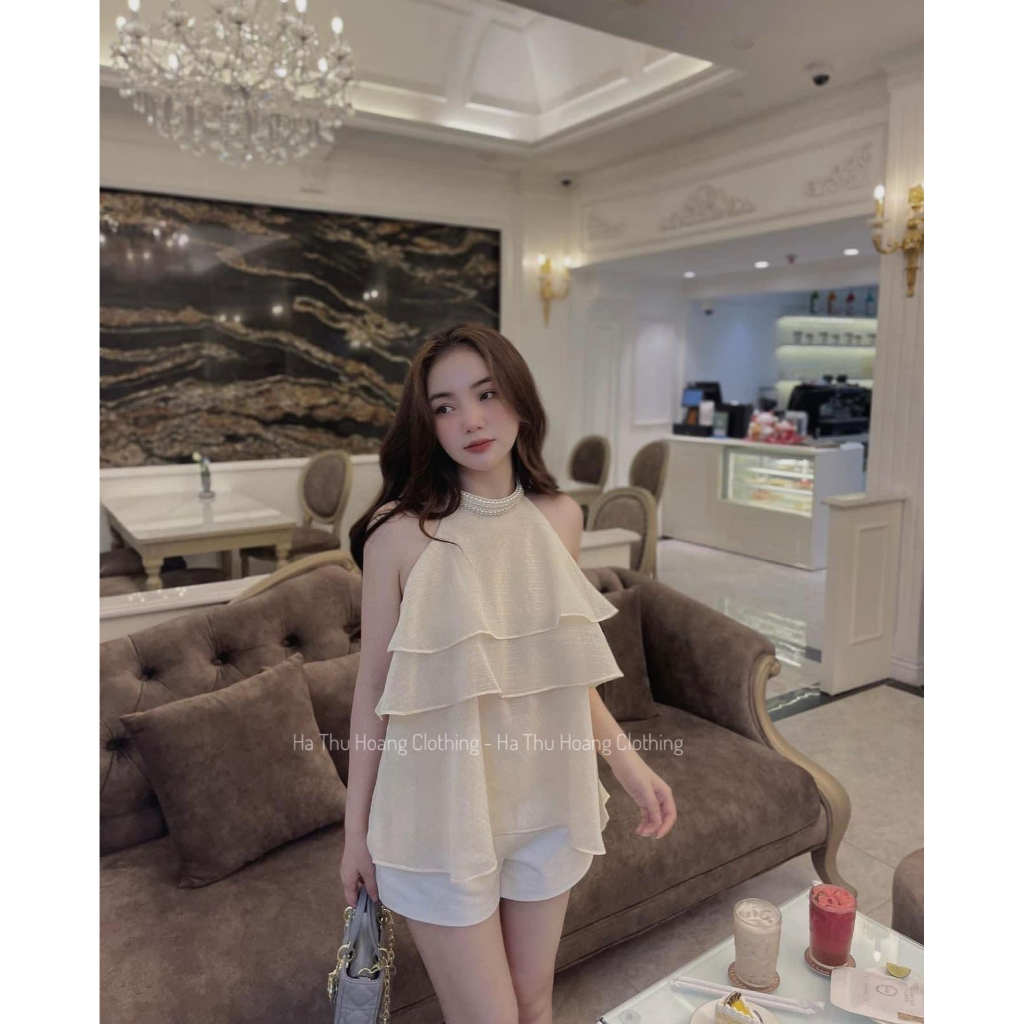 Áo yếm đũi nhăn hai lớp bani