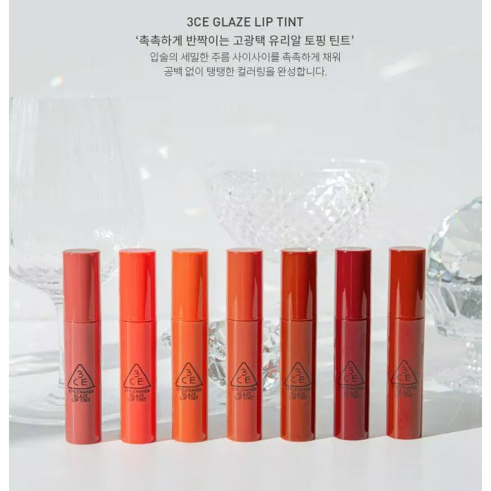 Son Tint Bóng 3CE Glaze Lip Tint 5g