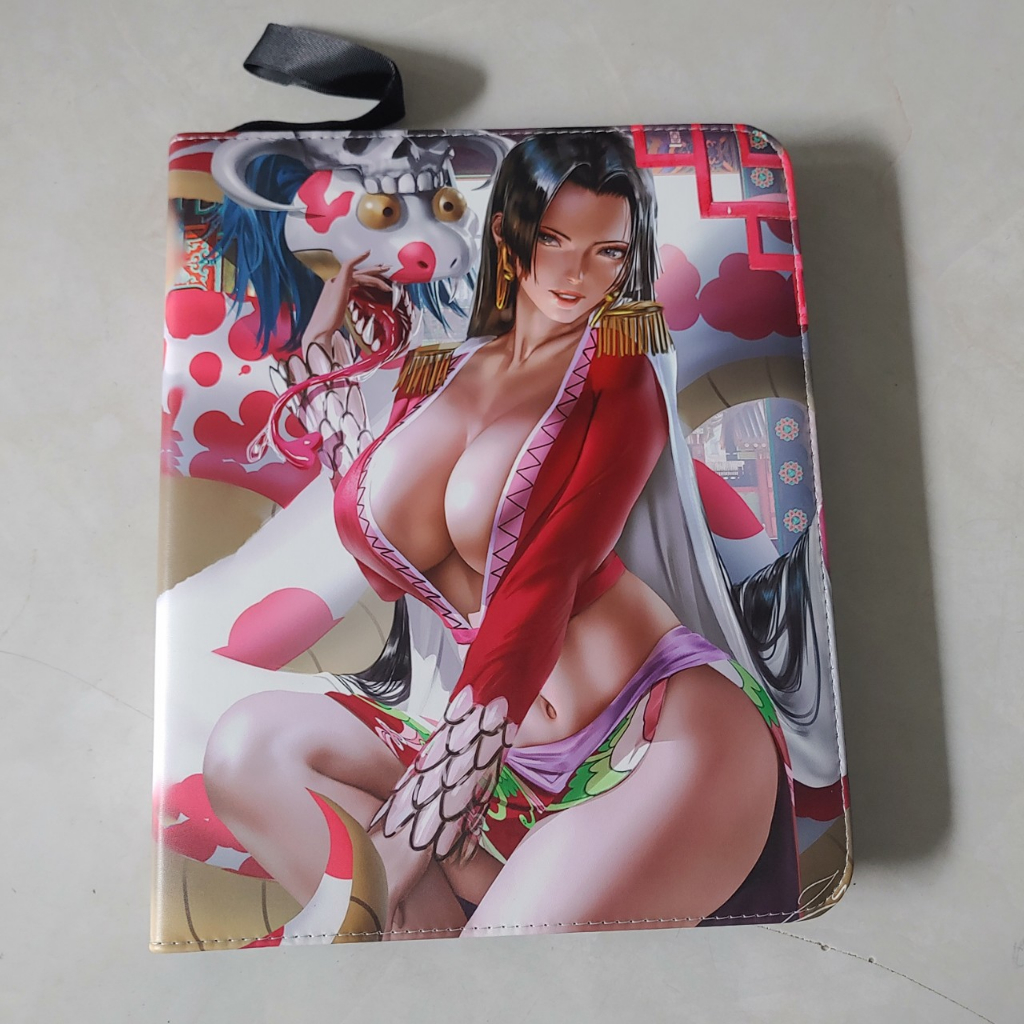 Sổ đựng card 900 ô, binder album da sưu tập thẻ bài One Piece Hàn quốc, Card anime (phụ kiện không thể thiếu)