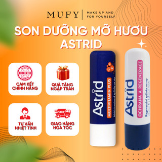 Son dưỡng môi mỡ hươu astrid size to đa năng, cấp ẩm và tẩy da chết