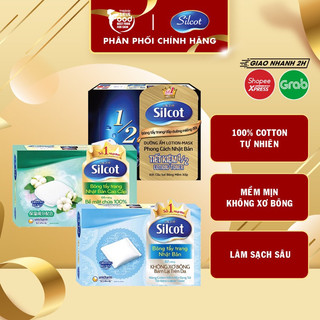 Unicharm bông tẩy trang Silcot 82 miếng