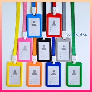 Bảng tên (mua 5 bộ giá còn 7.900đ), bao đựng thẻ học sinh nhiều màu sắc kèm dây đeo thẻ rộng 1,5cm chất liệu bền chắc