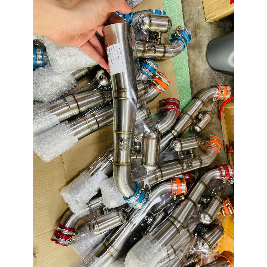 Co gió inox Thailand Fuled/ Fu125 fi Nhập NK Racing thailand chính hãng