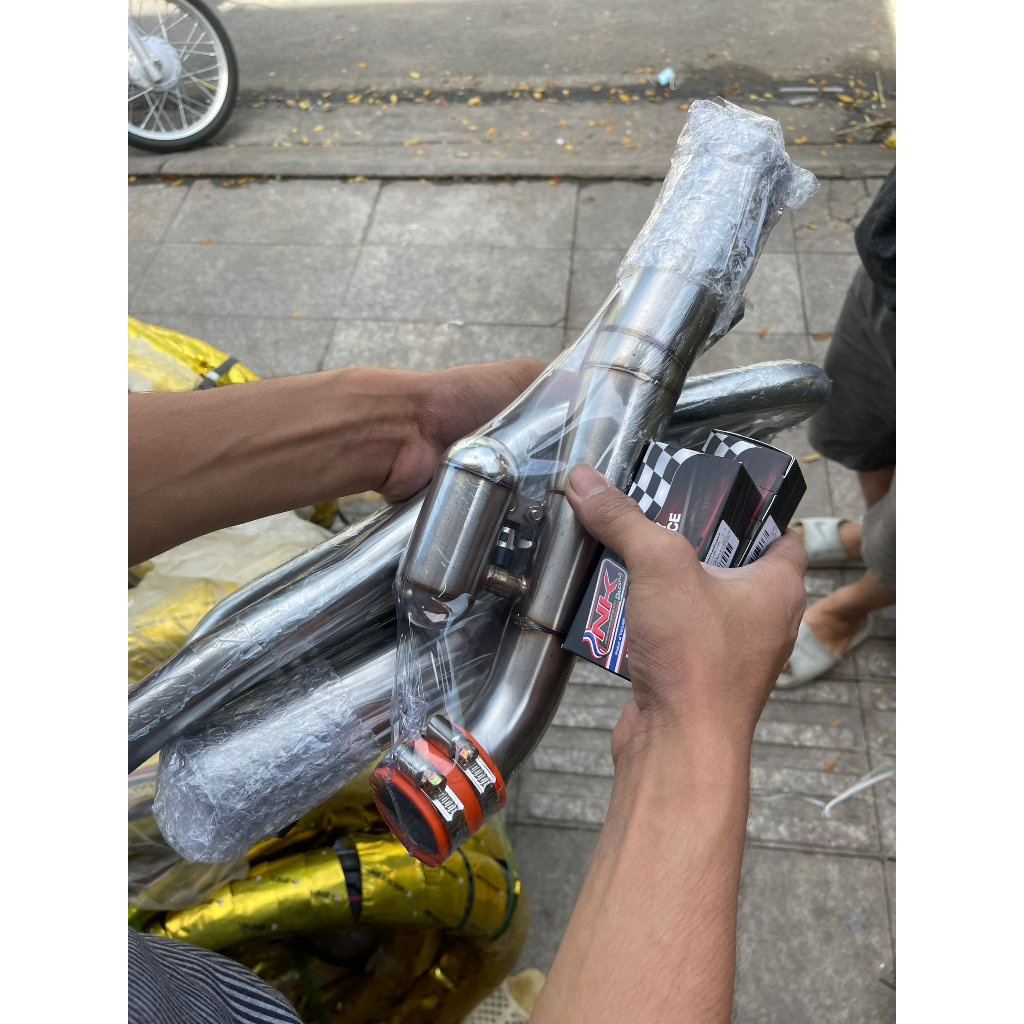 Co gió inox Thailand Fuled/ Fu125 fi Nhập NK Racing thailand chính hãng