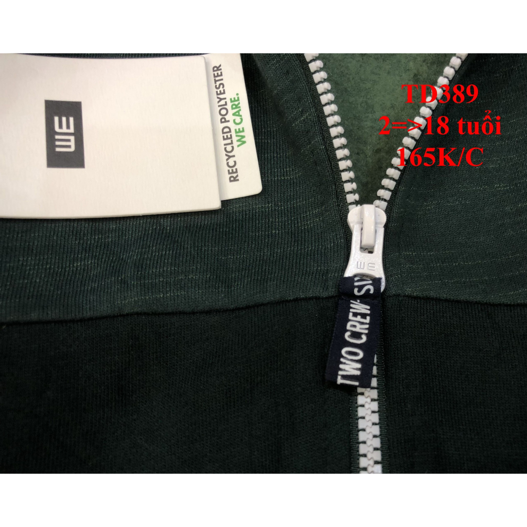 * Mã TD389: Áo khoác nỉ kéo khoá hàng Cambodia xuất dư xịn siêu đẹp