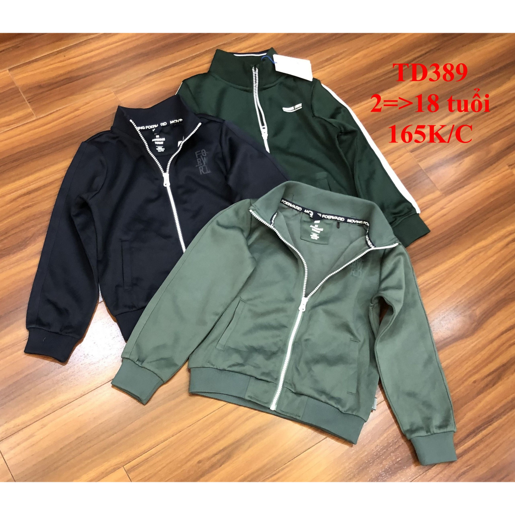 * Mã TD389: Áo khoác nỉ kéo khoá hàng Cambodia xuất dư xịn siêu đẹp