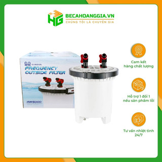Lọc thùng sunsun hw 5000 kèm đèn uv diệt khuẩn - bể cá hoàng gia