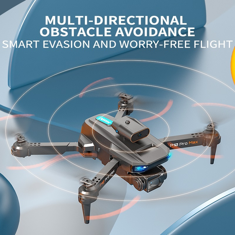 ⚡️ 𝙁𝙧𝙚𝙚 𝙎𝙝𝙞𝙥 ⚡️ Máy bay không người lái mini Flycam P10 Pro với camera kép 8K Wifi FPV 4 mặt Tránh chướng ngại vật | BigBuy360 - bigbuy360.vn