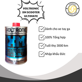 Nhớt tổng hợp Voltronic XM Scooter 4T Ultimate 800ml dành cho tay ga