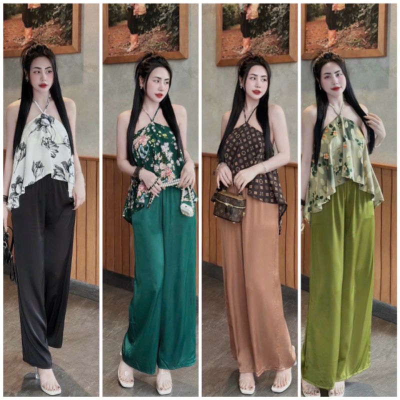 😍 Set lụa yếm mềm,mịn,mát