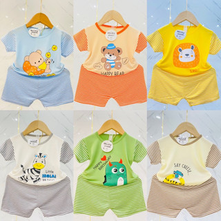 Bộ đồ thun lạnh size đại 15-20kg cho bé trai bé gái B148