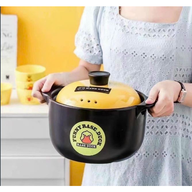 Nồi đất kho cá nấu canh vịt vàng