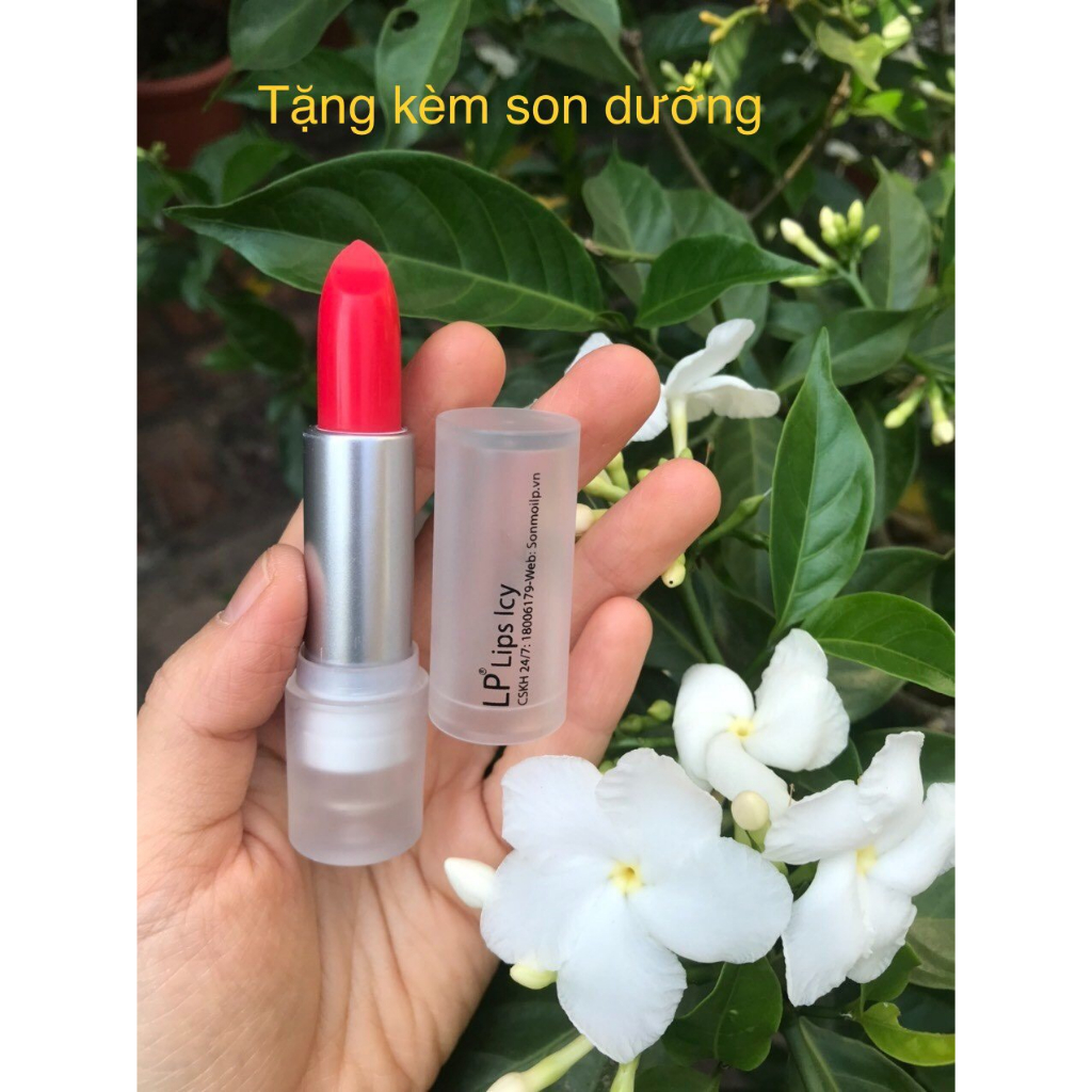 Son Lì Không Trì Siêu Mượt Mềm Mịn Dưỡng Môi  Tặng Kèm Son Dưỡng Colagen Cùng Hãng