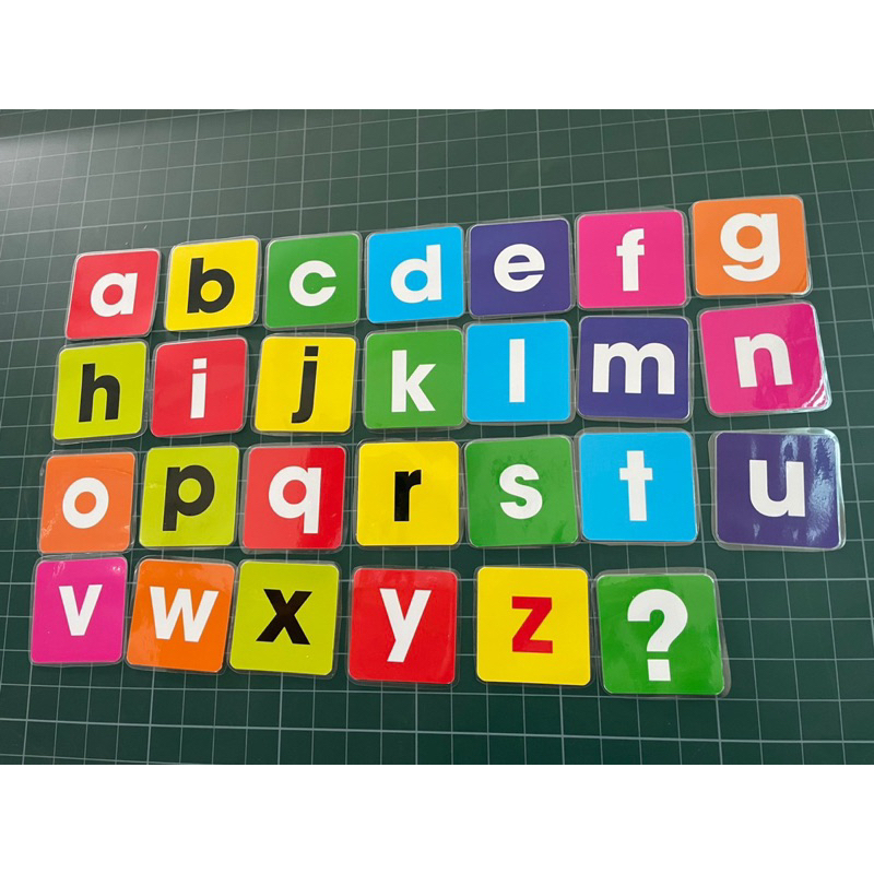 Set chữ cái nam châm tiếng anh size to rõ