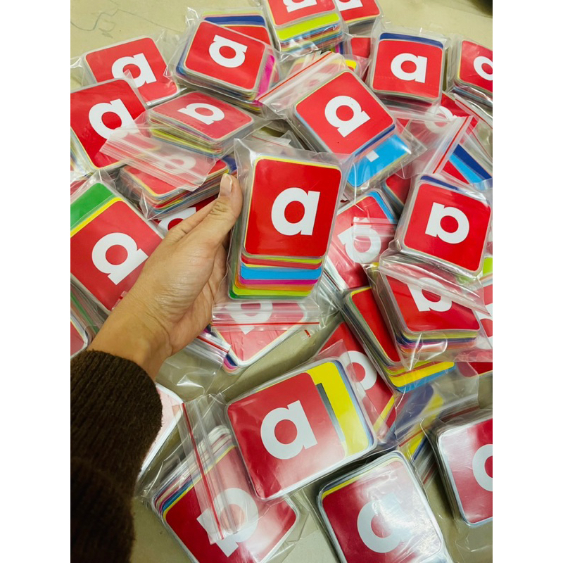 Set chữ cái nam châm tiếng anh size to rõ