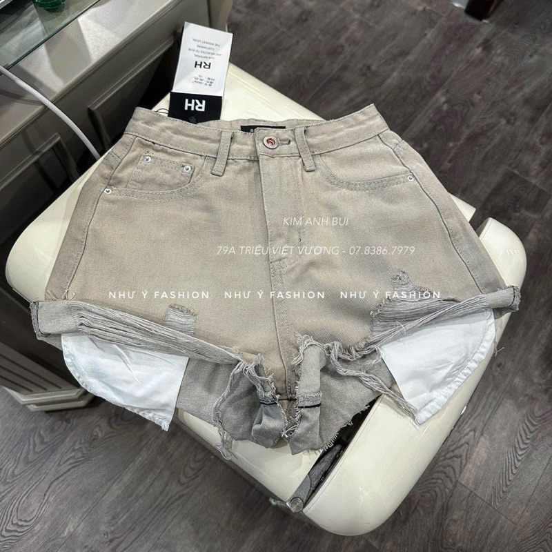 Quần đùi jean rách GZ