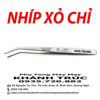 Nhíp xỏ chỉ máy may (khâu) công nghiệp