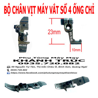 BỘ Chân vịt máy vắt sổ công nghiệp 4 ống chỉ siruba, pegasus…
