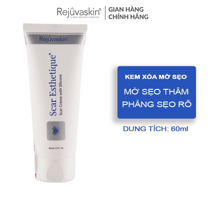 Kem xóa Sẹo Thâm, lấp đầy Sẹo Rỗ, Sẹo Lõm Scar Esthetique 60ml của Rejuvaskin USA