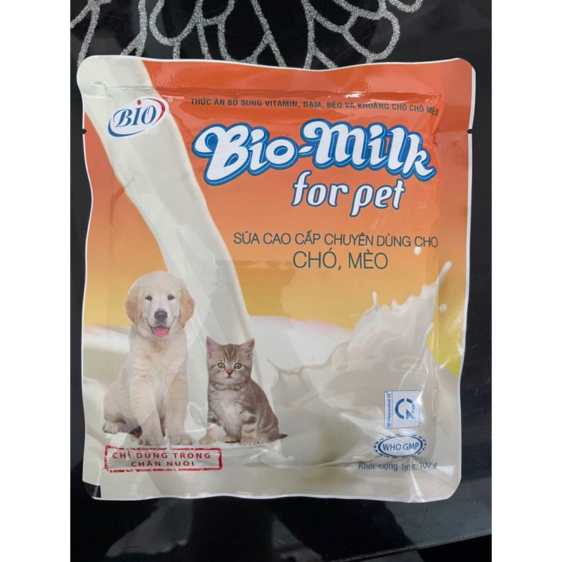 Bio - Milk Sữa Chó Mèo gói 100gr