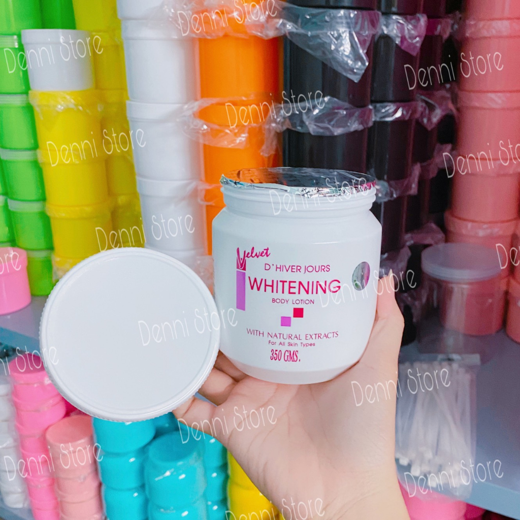 Kem lotion trắng da velvet whitening 350g thái lan