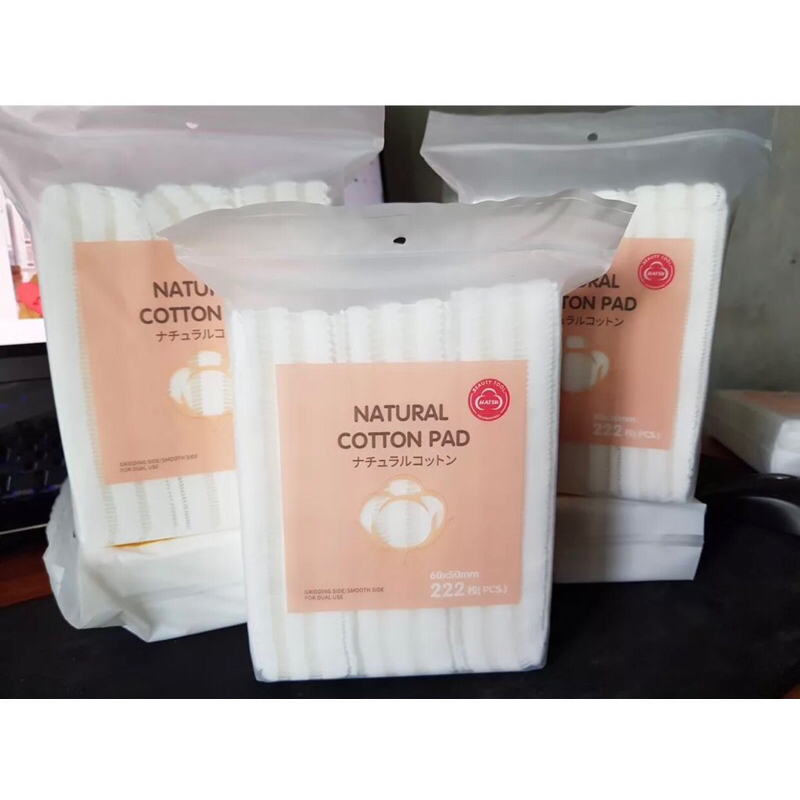 Bông tẩy trang Natural cotton pad 222 miếng