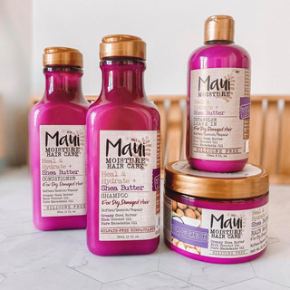 Maui Moisture Shea Butter gội xả ủ tóc xịt xả khô