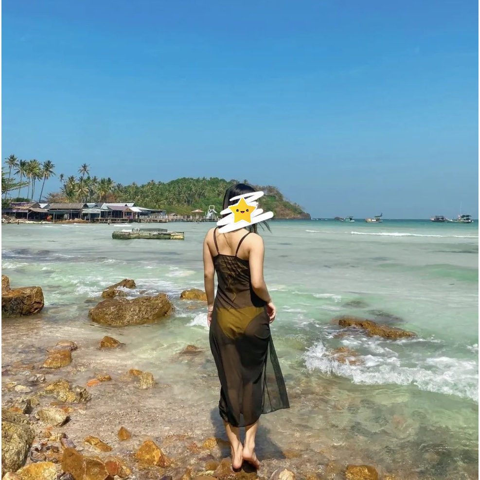 🌿 Váy ngủ 🌿 Đầm ngủ 2 dây ren xuyên thấu quyến rũ 1145 🌿.🌿🌿 Đồ ngủ sexy