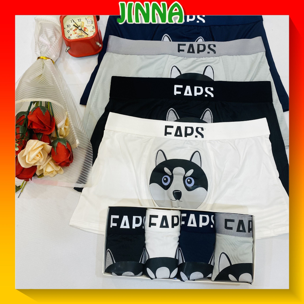 Quần sịp nam thun lạnh hàng cao cấp, quần lót nam in hình đẹp thoáng mát - JINNA
