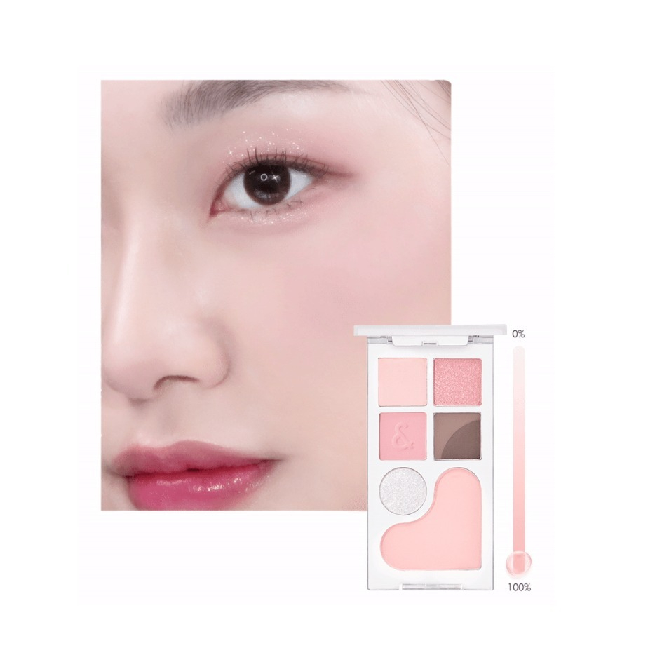 Bảng phấn mắt Romand Bare Layer Palette - 2 Colours to Choose - ninishop