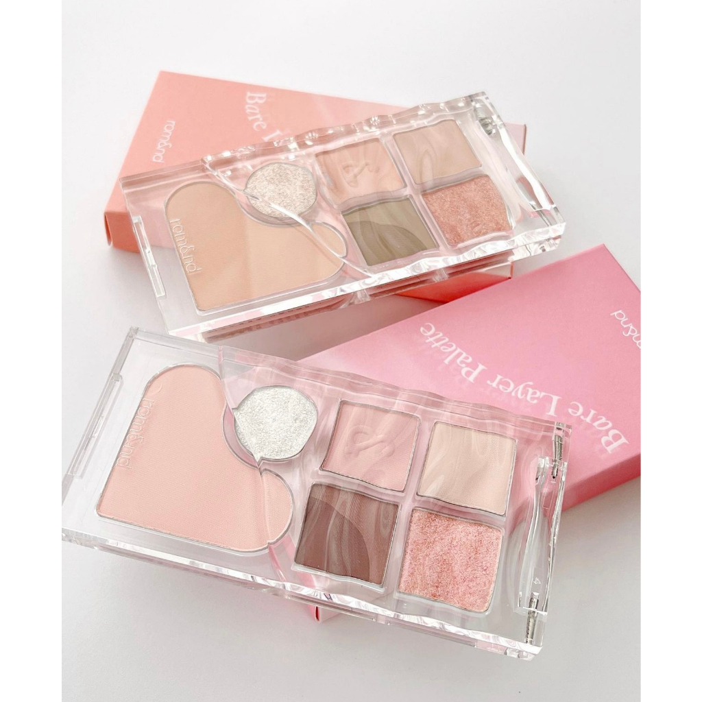 Bảng phấn mắt Romand Bare Layer Palette - 2 Colours to Choose - ninishop