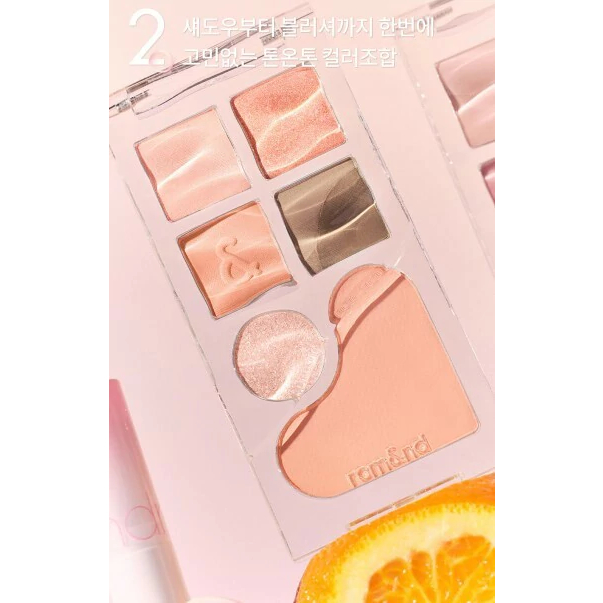 Bảng phấn mắt Romand Bare Layer Palette - 2 Colours to Choose - ninishop