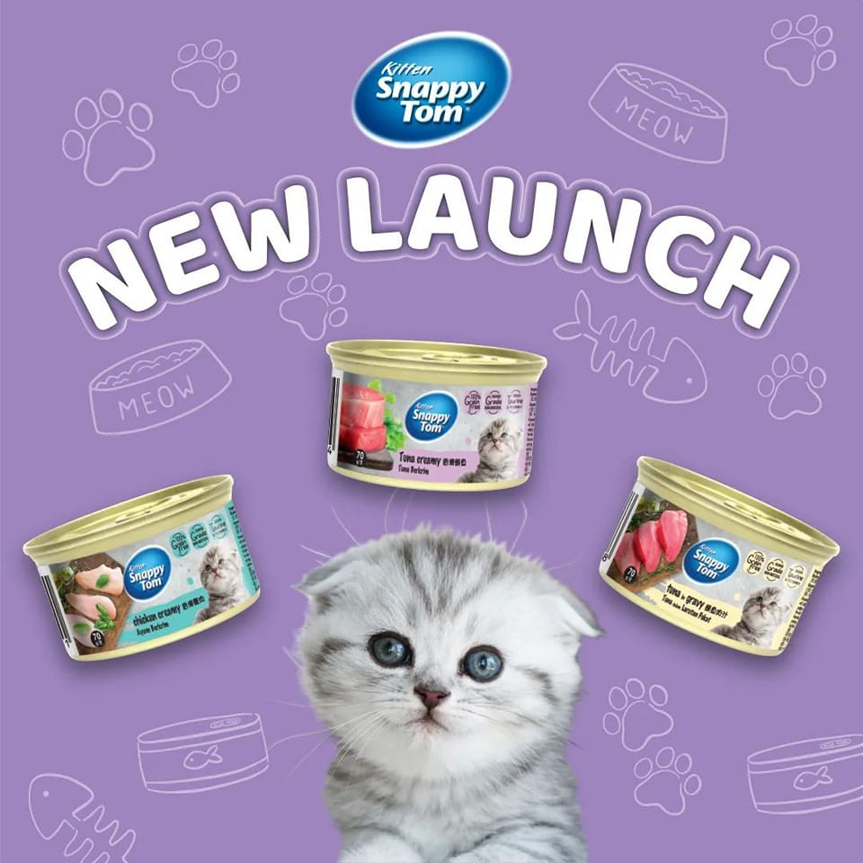 Snappy Tom Premium 85gr - Pate Cao Cấp Giành Cho Mèo Trưởng Thành & Mèo Con