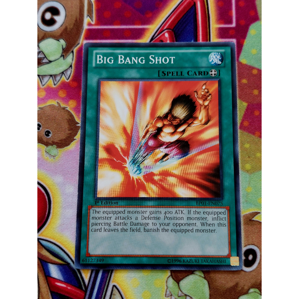 Thẻ Bài Yugioh Mint90 Spell Big Bang Shot - BP01-EN075 - Common