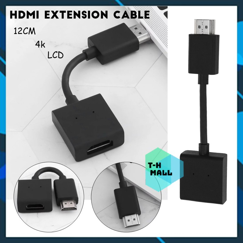 Cáp Nối Dài Hướng Góc Trái Phải Lên Xuống Cáp HDMI 2.0 4K 60Hz Đầu Đực Sang Cái cho laptop máy chiếu máy tính