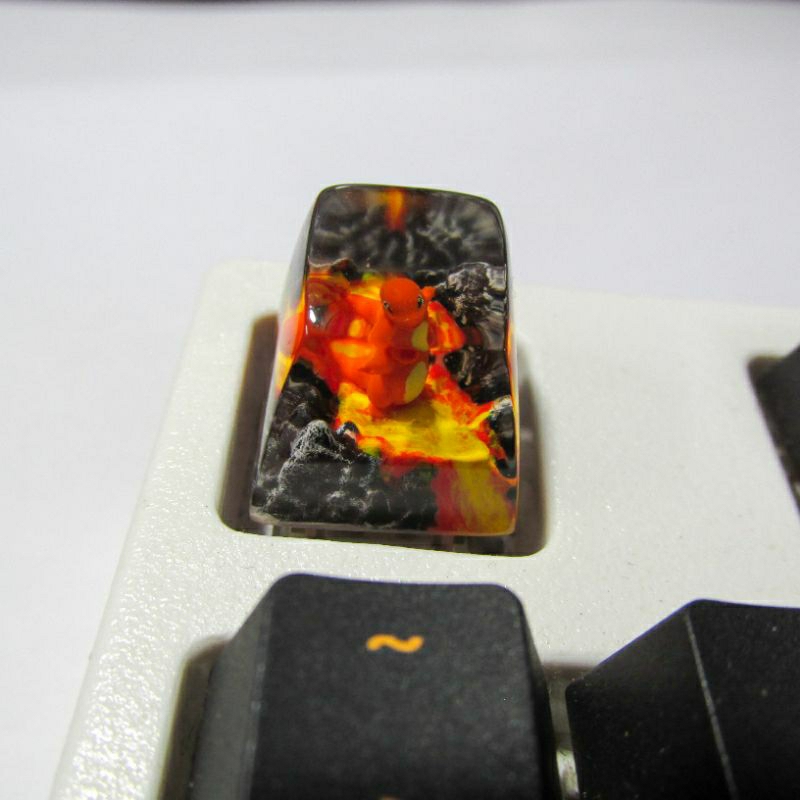Keycap Charmander - keycap pokemon artisan - keycap bàn phím cơ