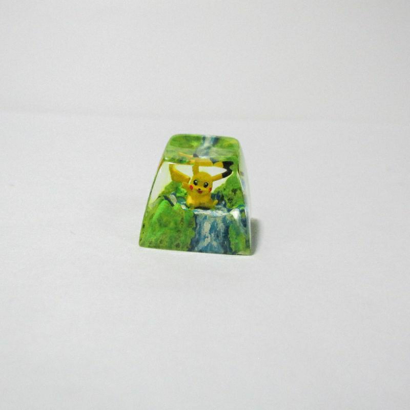 Keycap pikachu - keycap pokemon artisan - keycap resin bàn phím cơ