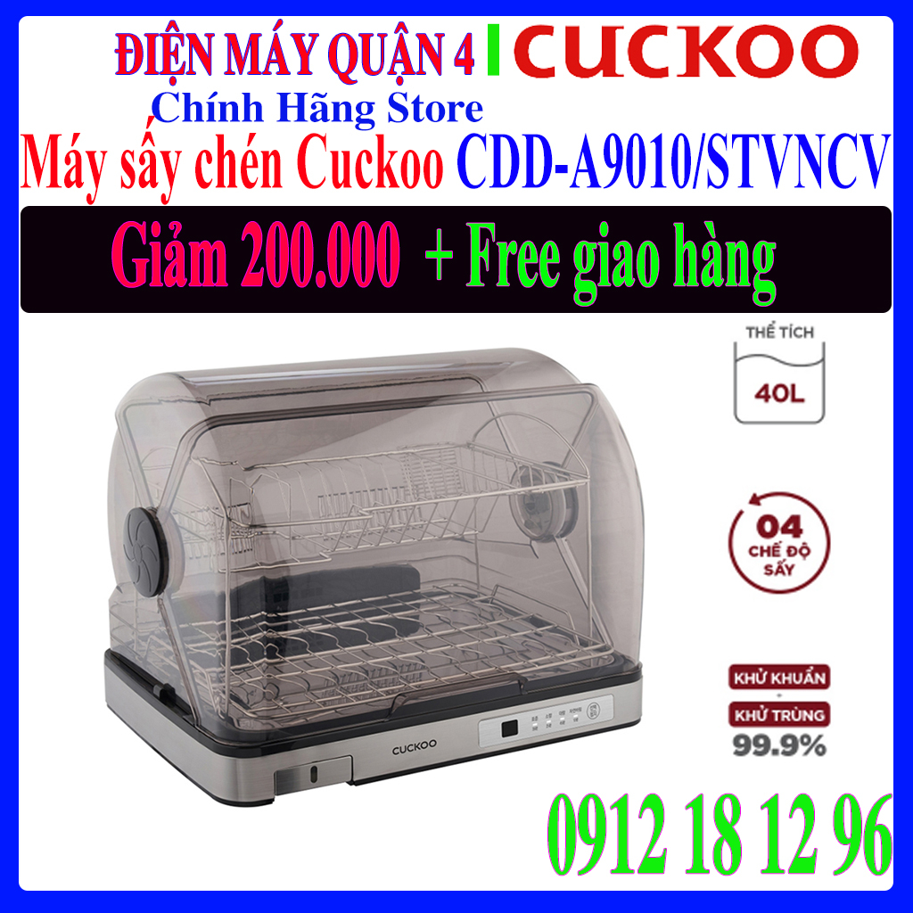 Máy sấy chén Cuckoo CDD-A9010/STVNCV - Hàng chính hãng