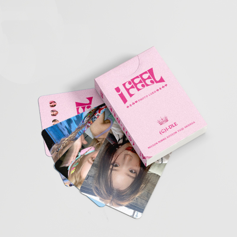 Gumihoo 50 Card Hologram (G)I-DLE Queen card Album