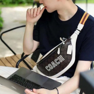 Túi bao tử unisex Coach warren Belt bag chuẩn xịn