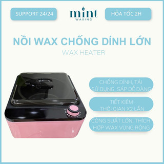 Nồi nấu sáp wax lông cao cấp ceramic chống dính, nồi đun sáp wax