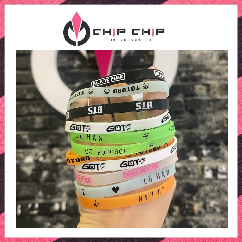 Vòng Tay Cao Su CLB Bóng Đá, Nhóm Nhạc Kpop