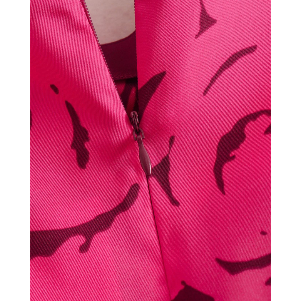 (HÀNG SẴN - HÌNH THẬT) Đầm dáng mini cổ cao tay dài, phối màu xinh xắn - Váy có chiết eo che khuyết điểm