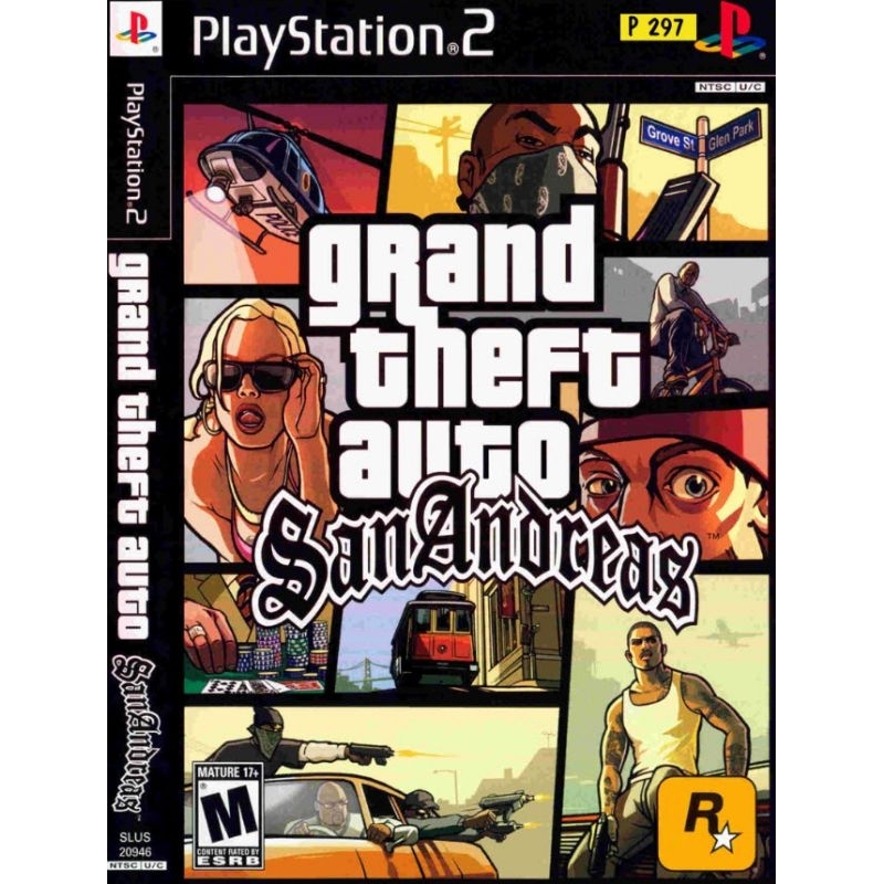 GTA San Andreas - 1 DVD