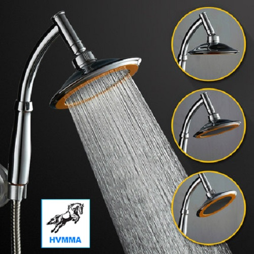Bát sen tắm tăng áp  + Giá đỡ + Dây sen tắm - Cao cấp HVMMA