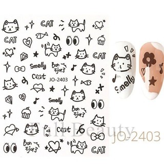 [Mua 3 Giá 9k] TẤM STICKER DÁN MÓNG HOẠT HÌNH MẪU MỚI