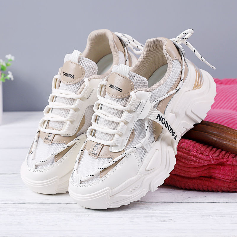 Giày sneaker nữ đế cao 5cm đẹp mẫu hot 2023 đi chơi, đi học, đi làm, phong cách Hàn Quốc xiteen